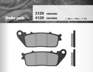 Klocki hamulcowe kh488 (ft 3129)