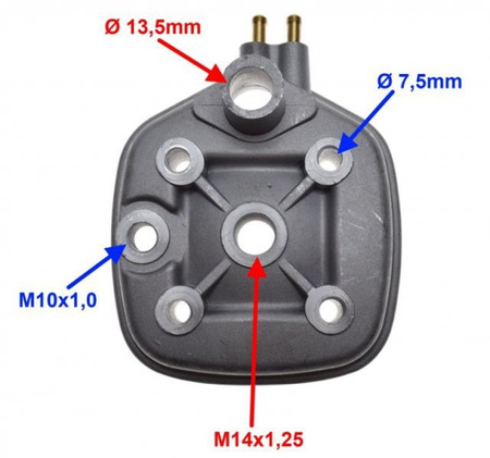 Cylinder z głowicą skuter Yamaha Aprilia Lc 70cm