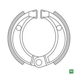 Szczęki hamulcowe honda cr 80 88-92 (85x20mm)