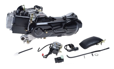 Silnik kompletny do skutera 50cm 43cm Krótki Wałek