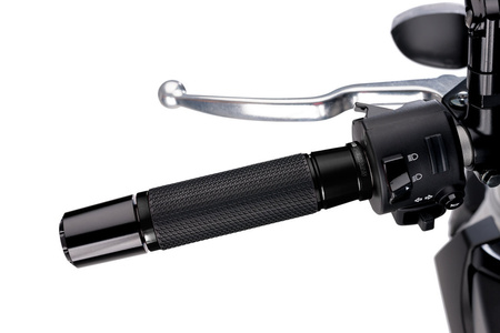 Manetki / gripy hi-tech ascent (dł. 123mm) puig do kawasaki kle500 91-97 czarne