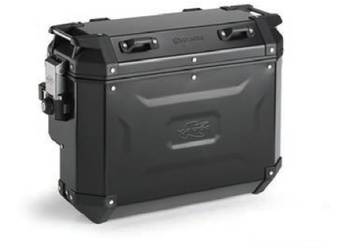 KUFER BOCZNY 33L MONOKEY CAM SIDE KVGS33B K'VOYAGER ALUMINIOWY PRAWY KOLOR CZARNY ANODOWANY - WCIĘTY