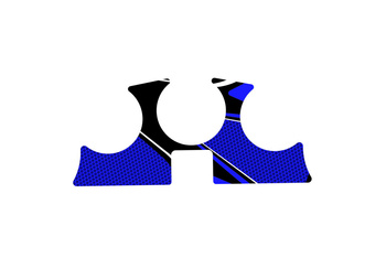 Osłona Półki Kierownicy Radikal Puig Do Honda Crf1000l Africa Twin 16-18 Niebieska