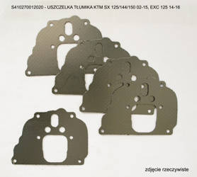 uszczelka tłumika ktm sx 125/144/150 02-15, exc 125 14-16 (91,96x125,1x1,00mm)