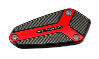 Pokrywa Zbiorniczka Płynu Hamulcowego Puig (Kawasaki Z750r / Z1000) Czerwona