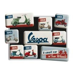Magnes Vespa Model Chart 9 szt. 83110
