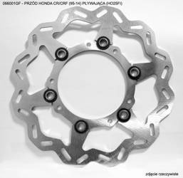 Tarcza hamulcowa przód honda cr/crf '95-'14 pływająca (ho25fi)