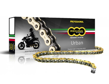 ŁAŃCUCH NAPĘDOWY 520RT (118 OGNIW) TOURING-STREET DO 250 CCM ZŁOTY (ZAPINKA) (135RT/1004) (BEZ ORINGÓW)