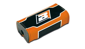 Osłona kierownicy pro taper (28mm) kolor pomarańczowy, logo (7)