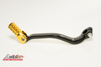 Dźwignia zmiany biegów suzuki drz 400 s/sm/e '00-'17 aluminiowa kolor czarny, końcówka złota
