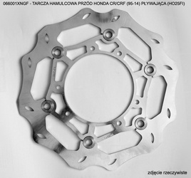 Tarcza hamulcowa wave przód honda cr/crf '95-'14 pływająca (ho25fi)
