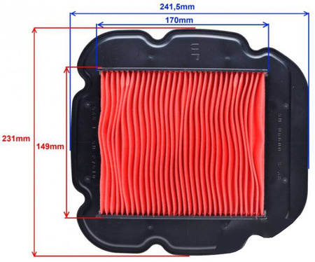 Filtr powietrza Motofiltro do Suzuki DL650 1000