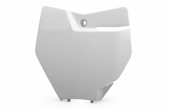 Pole numerowe (plastron) ktm sx/sx-f '16-'18 kolor biały