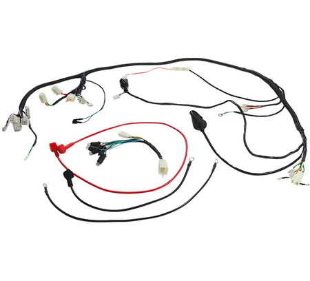 Wiązka Przewodów Power Force Instalacja Skuter Gy6 50cc 4t Koła 10 Cali Wersja 2