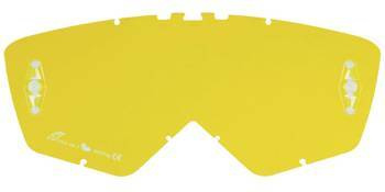 szybka do gogli żółta yellow desert