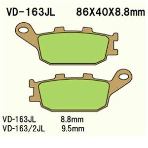 Klocki hamulcowe vesrah   vd-163jl