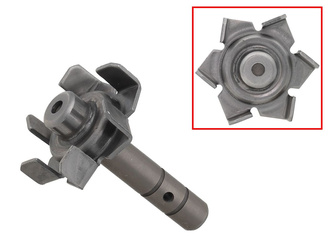 WAŁEK I WIRNIK POMPY WODY YAMAHA YFM 66R RAPTOR '01-'05 (OEM: 3YF-12450-00)