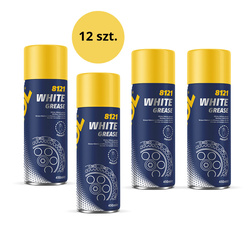 WHITE GREASE 450ML - BIAŁY SMAR UNIWERSALNY (SPRAY) (8121) - KARTON 12 SZTUK (PAKIET)