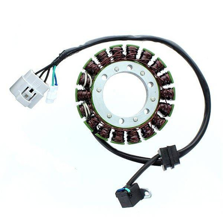 Uzwojenie alternatora (stator) suzuki lta/ltf 400 kiquad 08-13, ltf400 kiquad 10-16 ( z impulsatorem)
