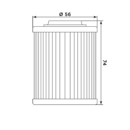 Filtr oleju aprilia rsv 1000 / bombardier / can-am (hf152) (50)