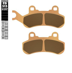 KLOCKI HAMULCOWE KH683 SPIEK METALICZNY (ZŁOTE) ATV CAN AM PRAWY PRZÓD