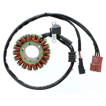 Uzwojenie alternatora (stator) aprilia scarabeo 400/500 '06-'13, piaggio 400/500 mp3 '07-'13