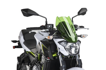 Szyba Sportowa Nowej Generacji Puig Do Kawasaki Z650 17-19 Zielona