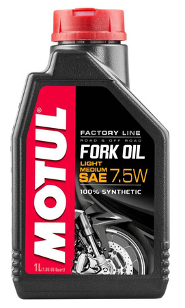 Motul olej do teleskopów / amortyzatorów / zawieszenia fork oil factory line 7,5w medium (syntetyczny) 1l