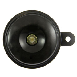 Klakson (sygnał dźwiękowy) honda nxr 125/150 bros czarny (średnica 75 mm) (oem:38110-mbv-712; 38110-kre-b01, 38110-get-671)