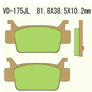 Klocki hamulcowe   vd-175jl
