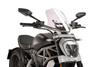 Szyba Sport Regulowana Nowej Generacji (450 X 355 Mm) Puig Do Ducati X Diavel/S 16-18 Przezroczysta