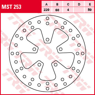 Tarcza hamulcowa przód / tył aprilia scarabeo 250 07-10, leonardo 250 99-04, sport cube 300 08-13 (promocja)