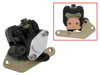 ZACISK HAMULCOWY YAMAHA YFS 200 BLASTER '03-'06, YFM 350 WOLVERINE '95-'05, YFZ 350 BANSHEE '87-'06, YFM 660R RAPTOR '01-'05 (TYŁ) (OEM: 1UY-2580W-01) (AT-05A01)