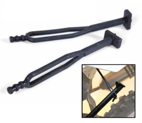 Trzymak (wieszak) stopki bocznej gumowy uniwersalny (2 szt.)