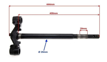 Półka dolna widelca ze sztycą Lj50-Qt-L