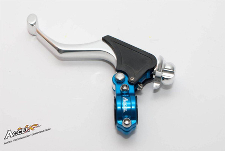 uchwyt dźwigni sprzęgła kompletny uniwersalny (kuty) kolor niebieski (cl-01bl)