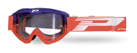 Gogle pg3450 lriot kolor niebieski czerwony (szyba pg3210, no fog, no scracht) (3450-338 tr) - - std cena 279,50