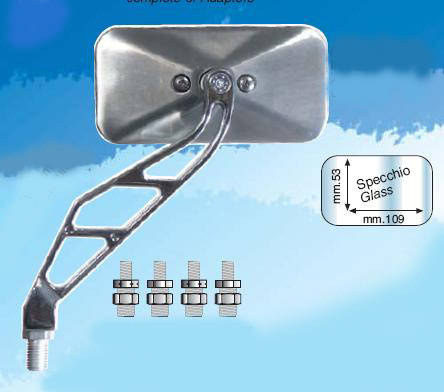 Lusterko FAR uniwersalne carbon lewe/prawe