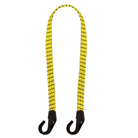 taśma zabezpieczająca bagaż (ekspander bagażowy) model bungee xtra 16mm x 900mm/36' kolor żółty fluo (stary kod:of149)