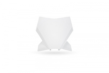 Tablica na numer startowy ktm sx/sxf(sx-f) 125/250/300/350/450f 2023 kolor biały