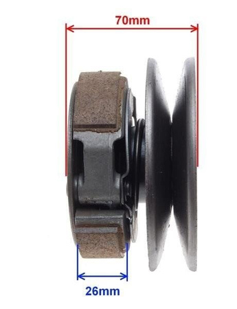 Sprzęgło do skutera Suzuki Ag50