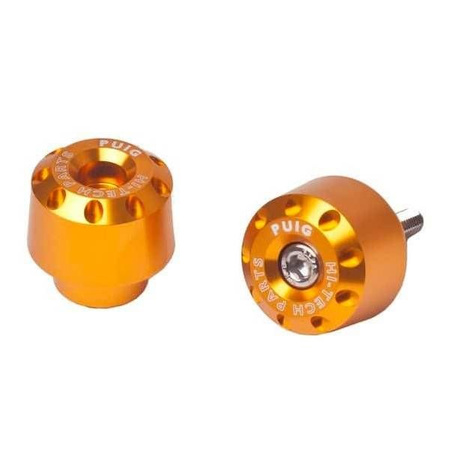 Ciężarki / końcówki kierownicy krótkie puig do honda nc750s/x 16-21 złote