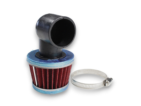 Filtr Powietrza Stożkowy 35 mm kąt 90 Stopni skuter 2T ATV 110 50 70