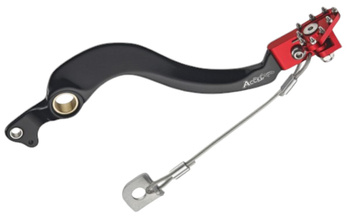 Dźwignia hamulca nożnego honda crf 450r '02-'18, crf 250r 04-18 kolor czerwony