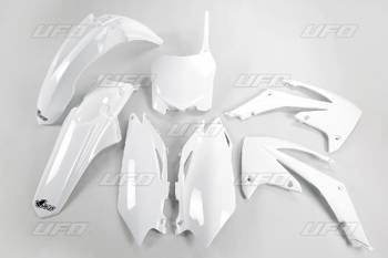 Komplet plastików honda crf 250r '10, crf 450r '09-'10 kolor biały (ho113e041)