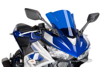 Szyba Sportowa Puig Do Yamaha Yzf R3 15-18 Niebieska