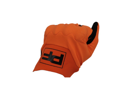 Rękawice Motocyklowe Power Force Enduro Cross Quad Spandex Pomarańczowo Czarne M