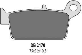 Klocki hamulcowe kh131 tył - zastępują db2170mx-d oraz db2170qd-d