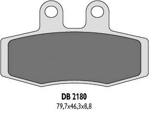 Klocki hamulcowe kh132 - zastępują db2180mx-d oraz db2180qd-d