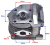 Głowica cylindra 80cm skuter 4T 139QMB GY6-50 Zipp Romet Junak inne
